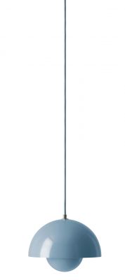 Flowerpot VP1 Pendant light AndTradition Light blue